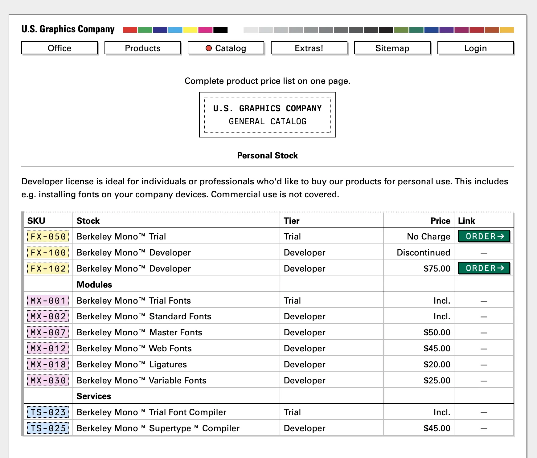U.S. Graphics Company